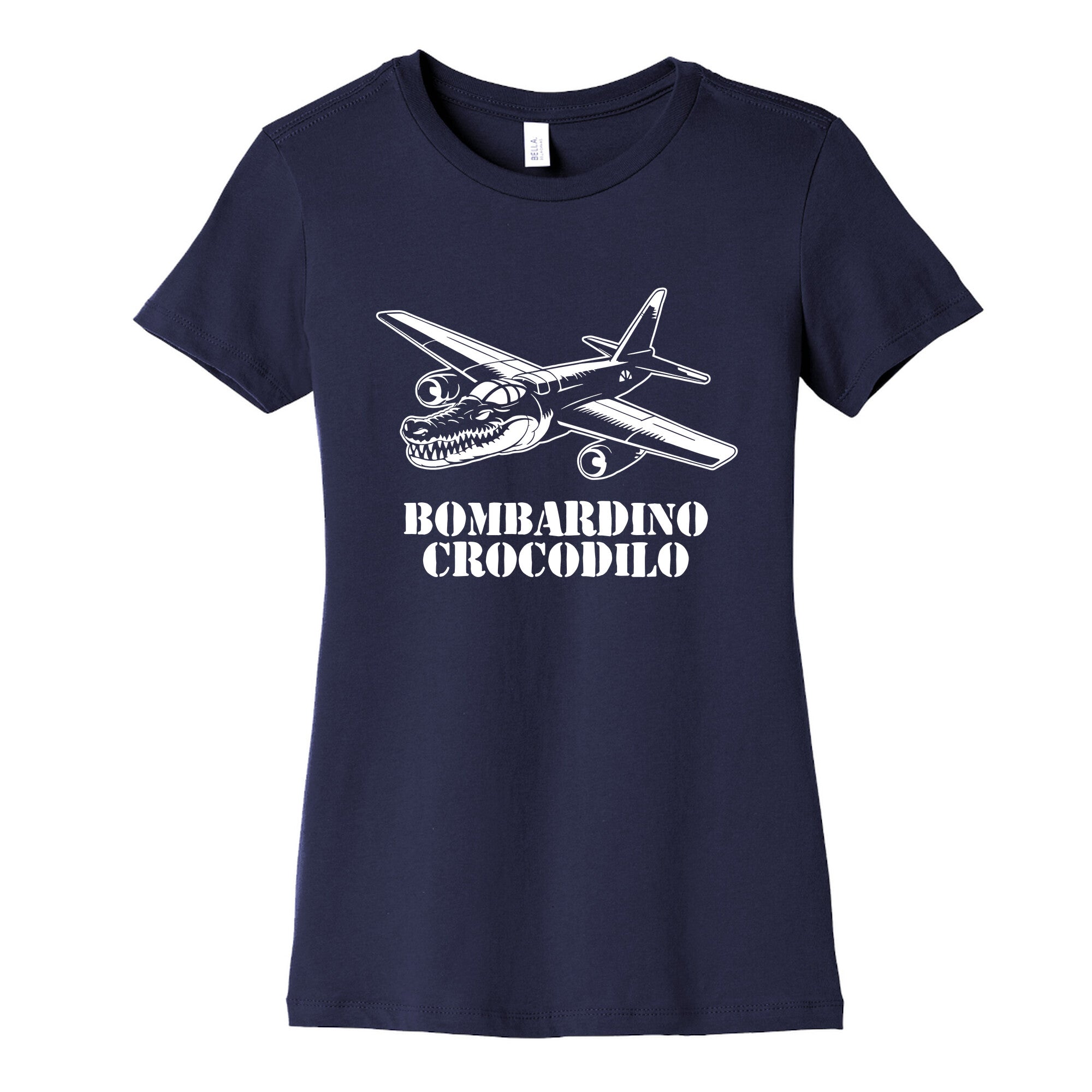 Bombardino Crocodilo Womens Cotton Tee