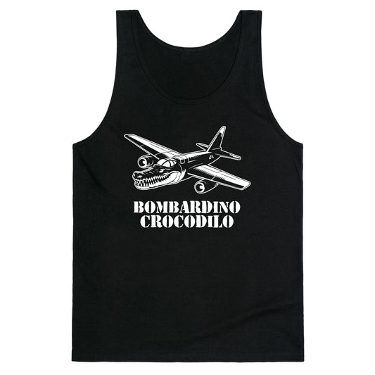 Bombardino Crocodilo Tank Top
