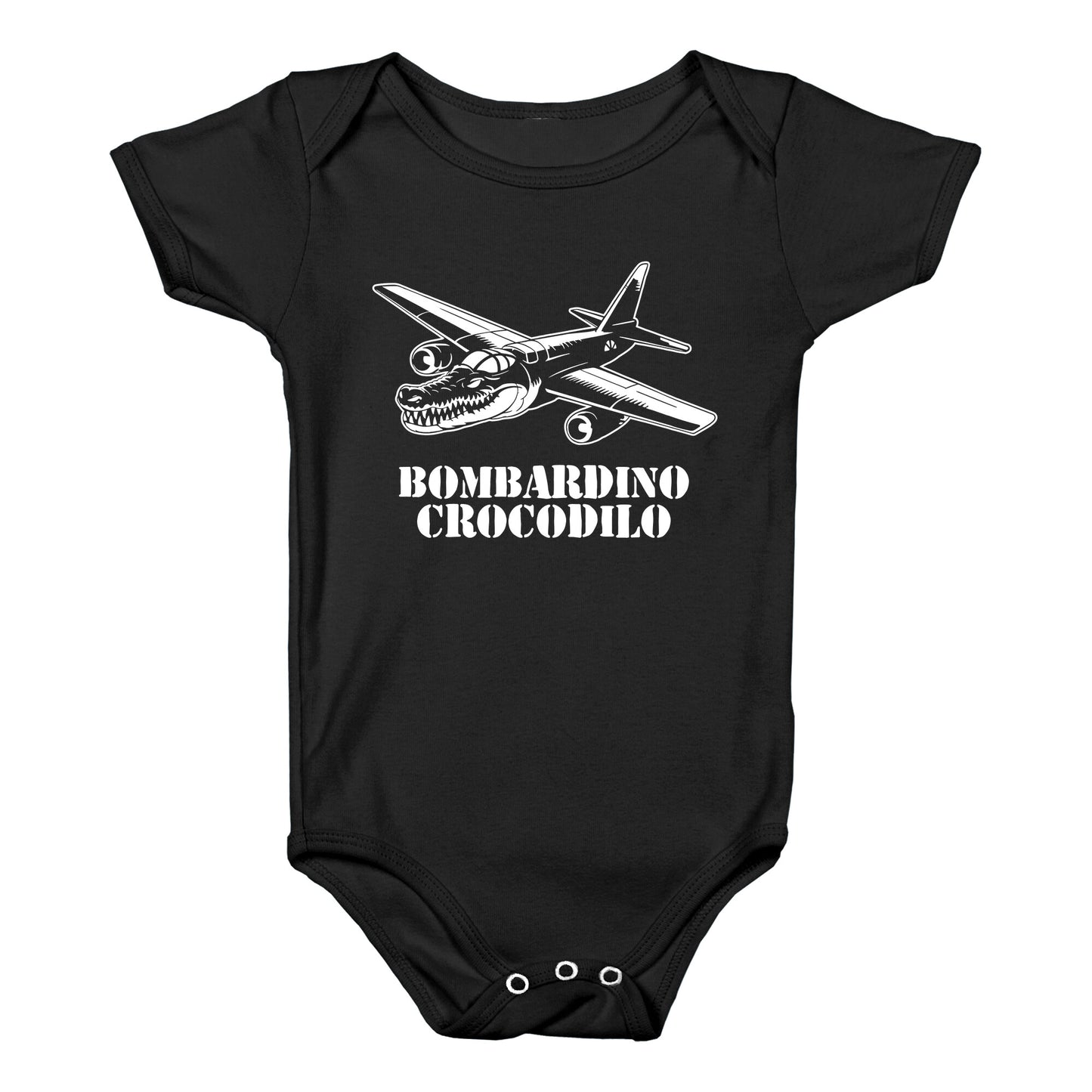 Bombardino Crocodilo Baby One-Piece