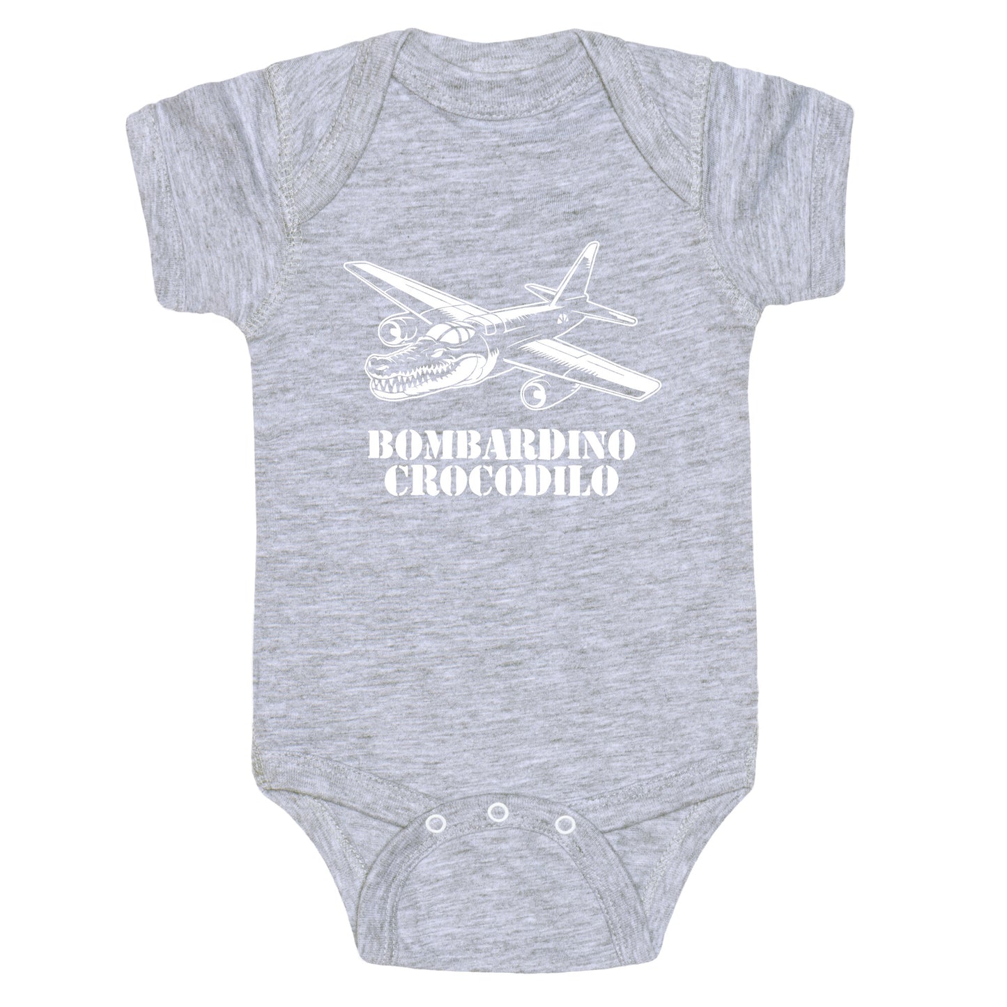 Bombardino Crocodilo Baby One-Piece