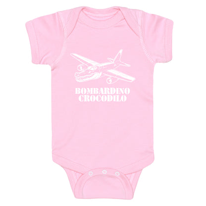 Bombardino Crocodilo Baby One-Piece