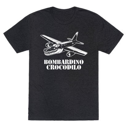 Bombardino Crocodilo Unisex Triblend Tee