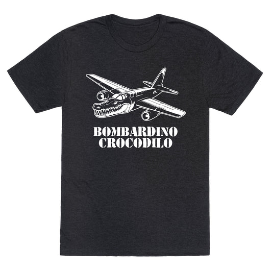 Bombardino Crocodilo Unisex Triblend Tee