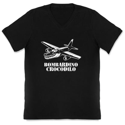 Bombardino Crocodilo V-Neck