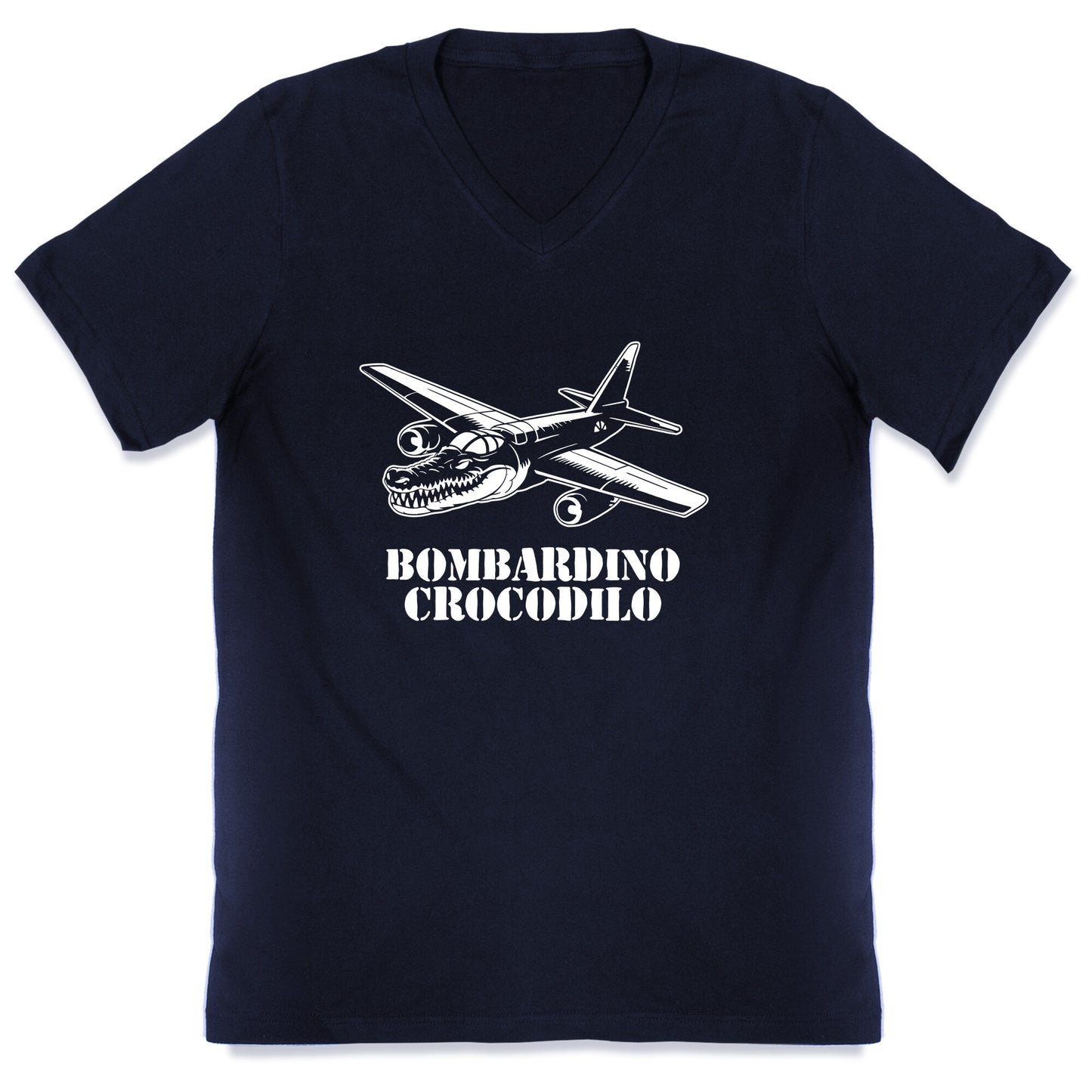Bombardino Crocodilo V-Neck