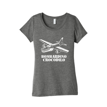 Bombardino Crocodilo Womens Triblend Tee