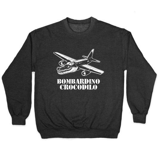 Bombardino Crocodilo Crewneck Sweatshirt