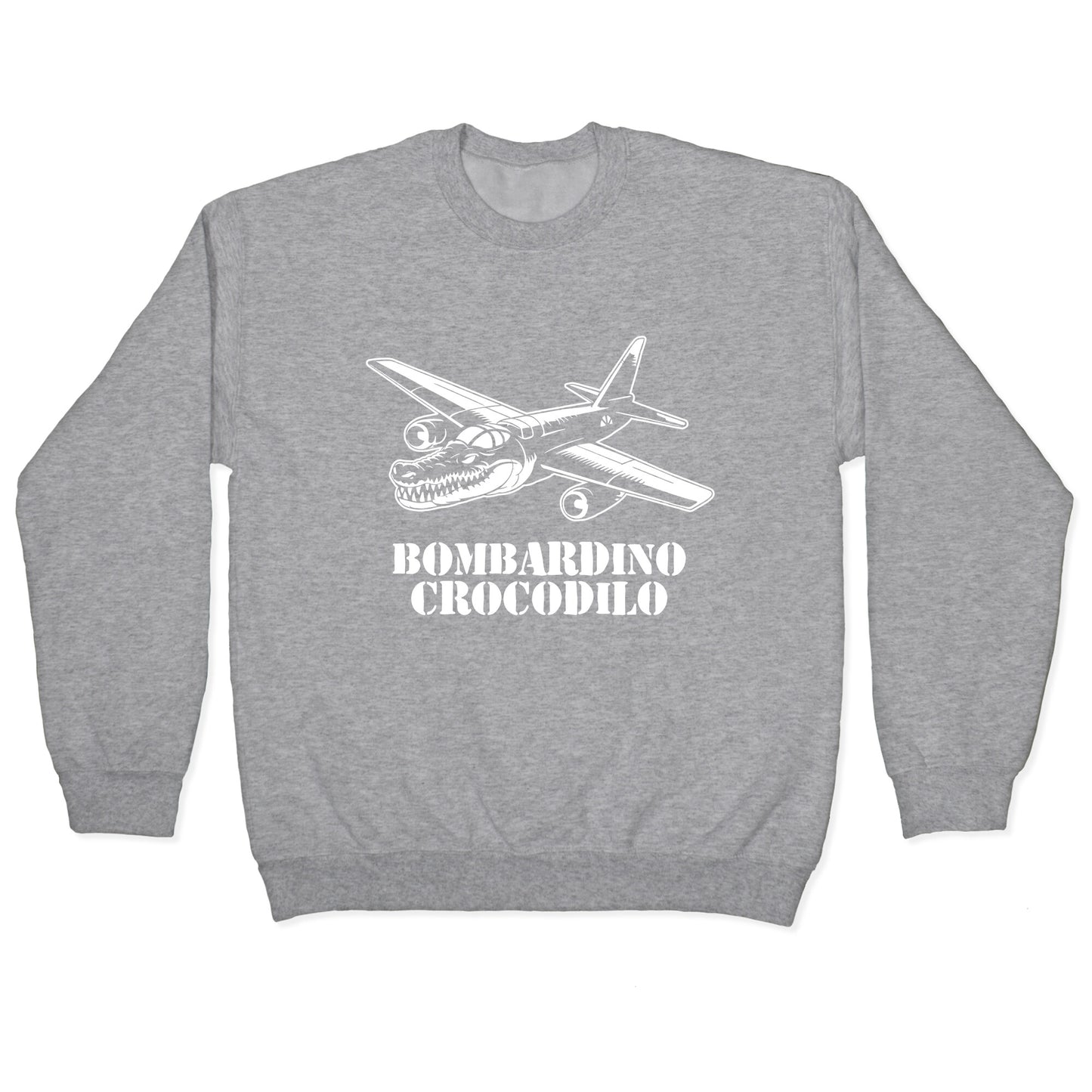 Bombardino Crocodilo Crewneck Sweatshirt