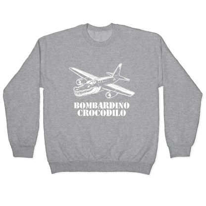 Bombardino Crocodilo Crewneck Sweatshirt