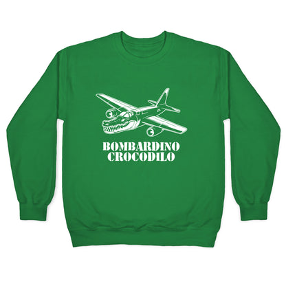 Bombardino Crocodilo Crewneck Sweatshirt