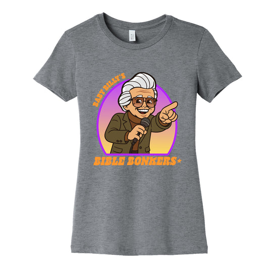 Baby Billy Bible Bonkers Womens Cotton Tee