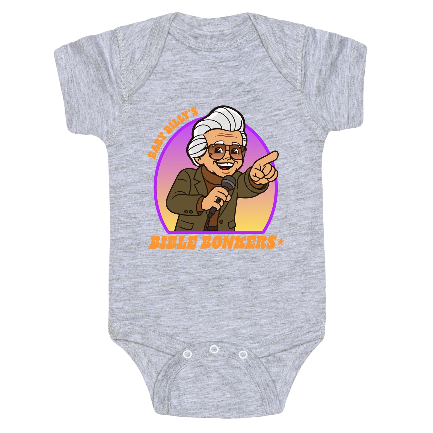 Baby Billy Bible Bonkers Baby One-Piece