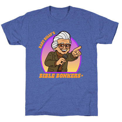 Baby Billy Bible Bonkers Unisex Triblend Tee