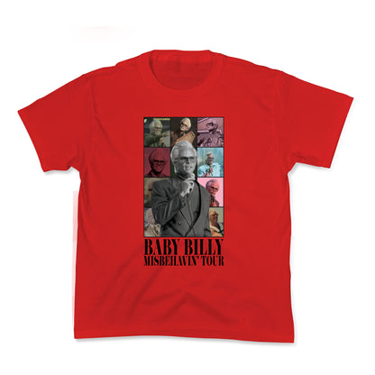 Baby Billy Misbehavin Tour Kids Tee