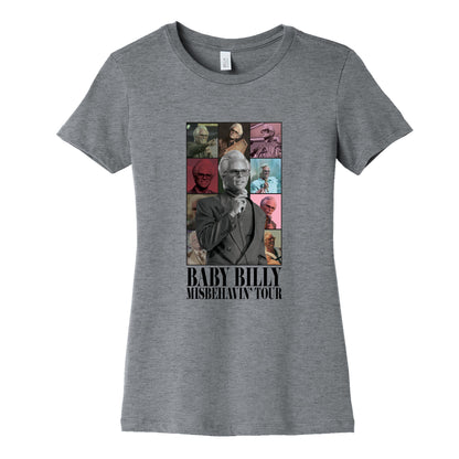 Baby Billy Misbehavin Tour Womens Cotton Tee