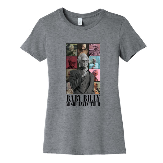 Baby Billy Misbehavin Tour Womens Cotton Tee