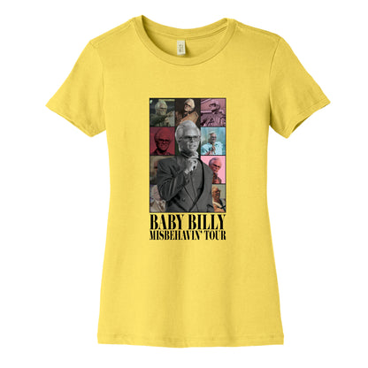 Baby Billy Misbehavin Tour Womens Cotton Tee