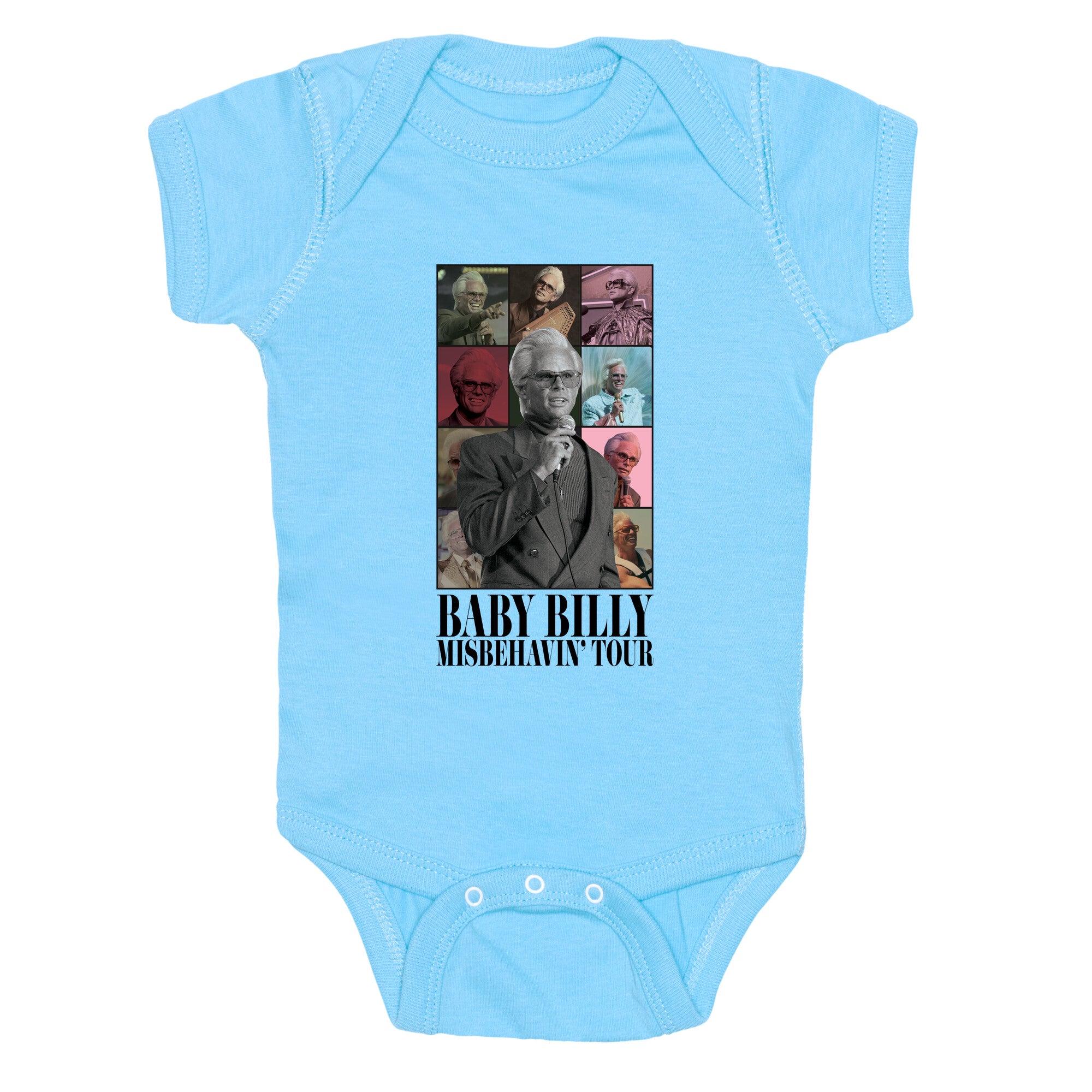 Baby Billy Misbehavin Tour Baby One-Piece