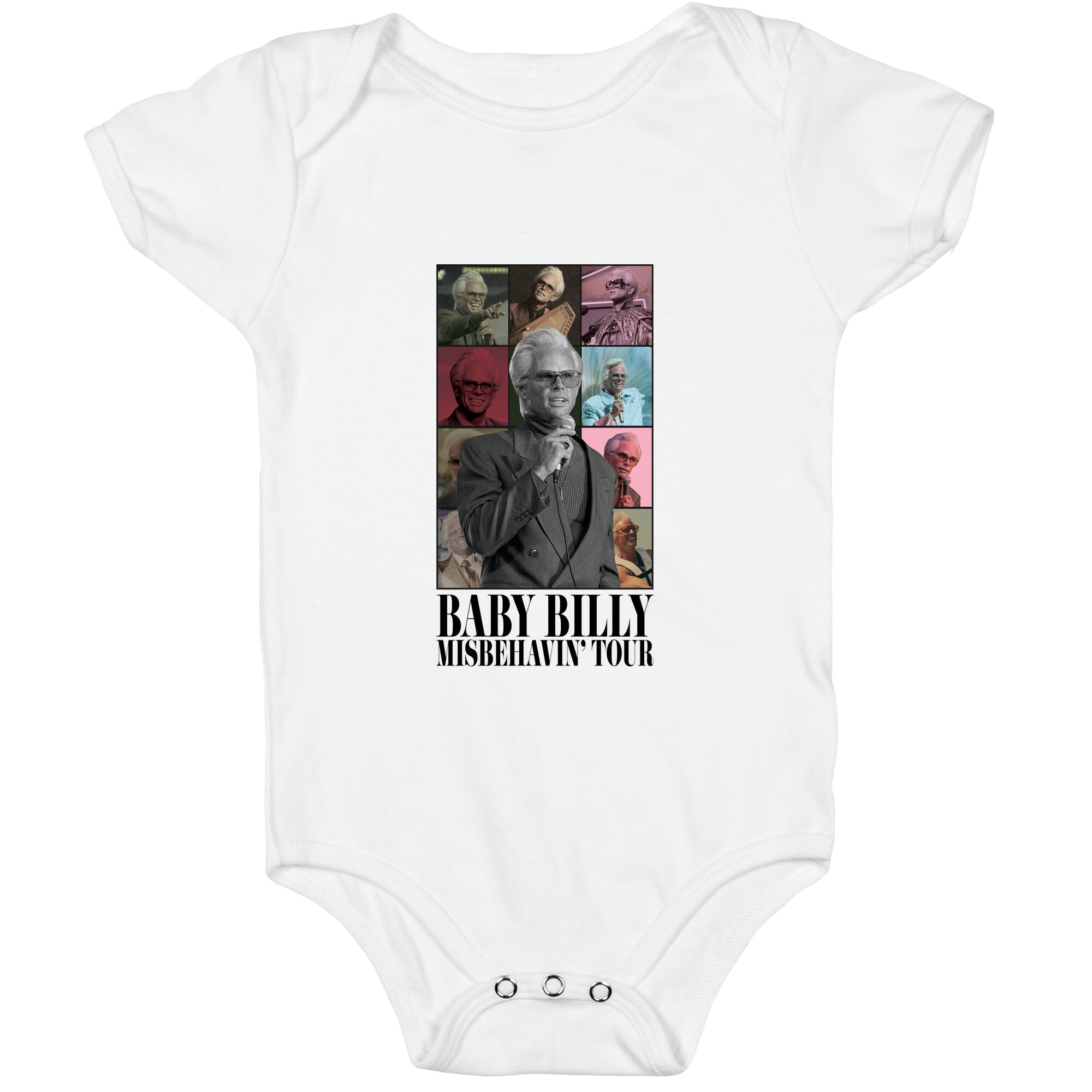 Baby Billy Misbehavin Tour Baby One-Piece