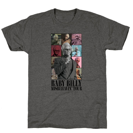 Baby Billy Misbehavin Tour Unisex Triblend Tee