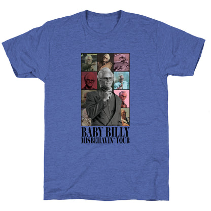 Baby Billy Misbehavin Tour Unisex Triblend Tee