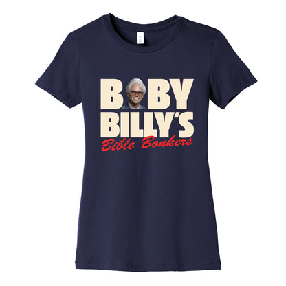 Baby Billys Bible Bonkers Womens Cotton Tee