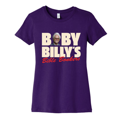 Baby Billys Bible Bonkers Womens Cotton Tee