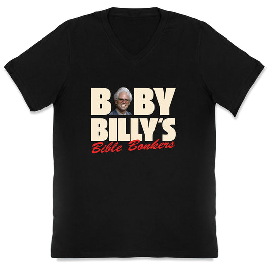 Baby Billys Bible Bonkers V-Neck