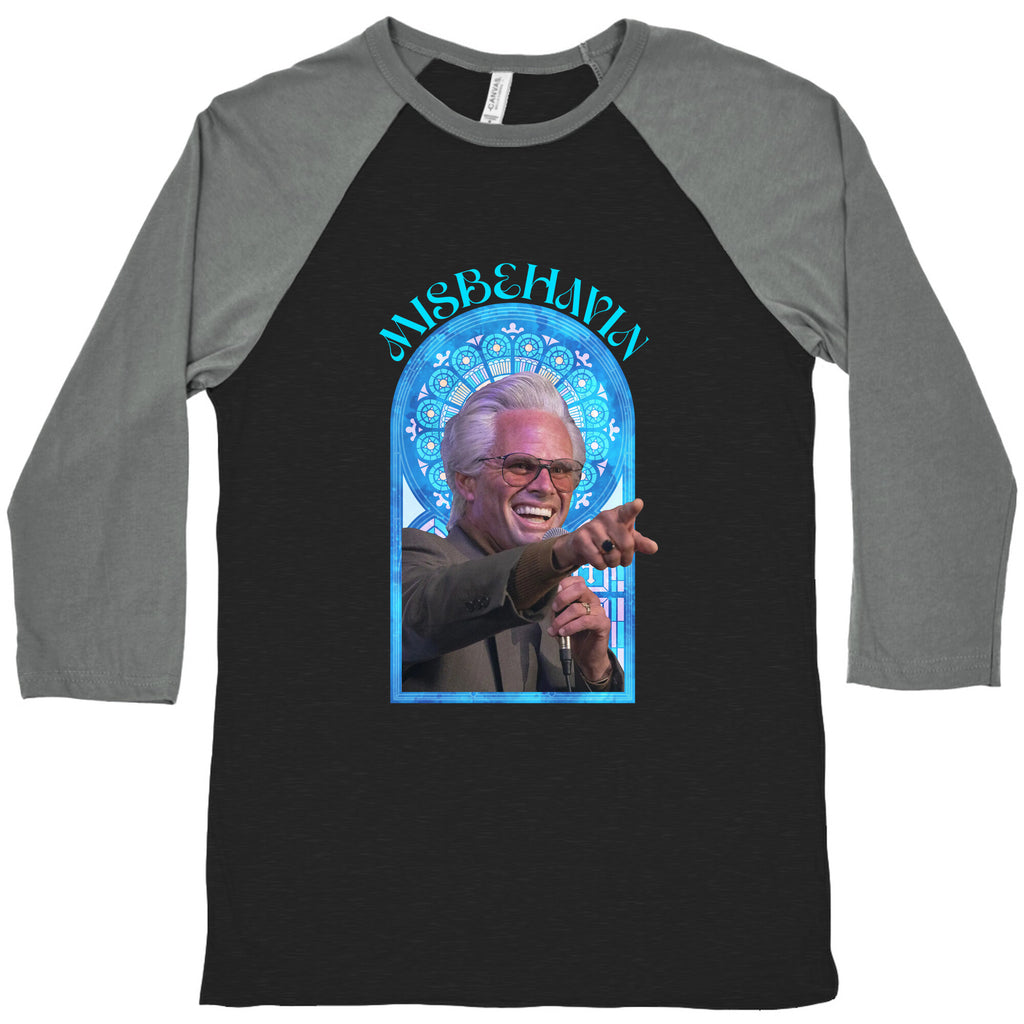 Baby Billy Misbehavin Baseball Tee