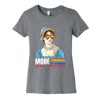 More Pride Less Prejudice 2025 Womens Cotton Tee