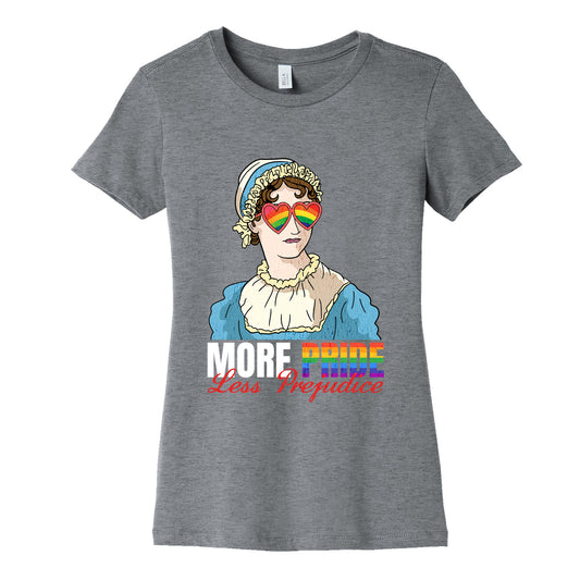 More Pride Less Prejudice 2025 Womens Cotton Tee