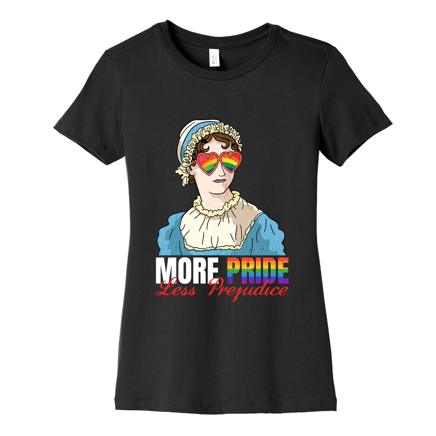 More Pride Less Prejudice 2025 Womens Cotton Tee