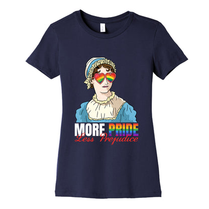 More Pride Less Prejudice 2025 Womens Cotton Tee