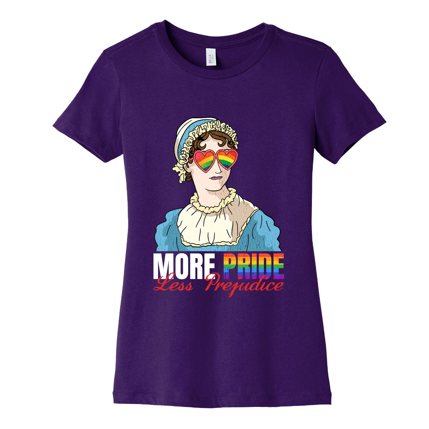 More Pride Less Prejudice 2025 Womens Cotton Tee