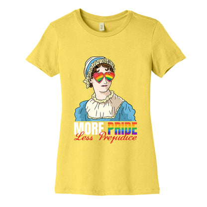 More Pride Less Prejudice 2025 Womens Cotton Tee