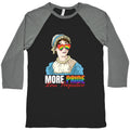 More Pride Less Prejudice 2025 Baseball Tee