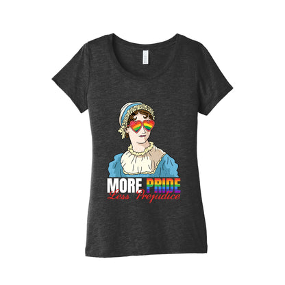 More Pride Less Prejudice 2025 Womens Triblend Tee