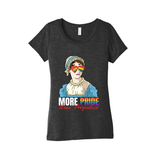 More Pride Less Prejudice 2025 Womens Triblend Tee