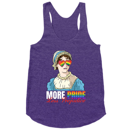 More Pride Less Prejudice 2025 Racerback Tank
