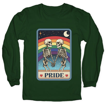 Rainbow Pride Tarot Card Longsleeve Tee
