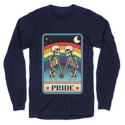 Rainbow Pride Tarot Card Longsleeve Tee