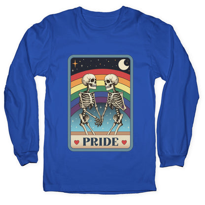 Rainbow Pride Tarot Card Longsleeve Tee