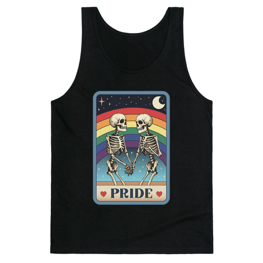 Rainbow Pride Tarot Card Tank Top
