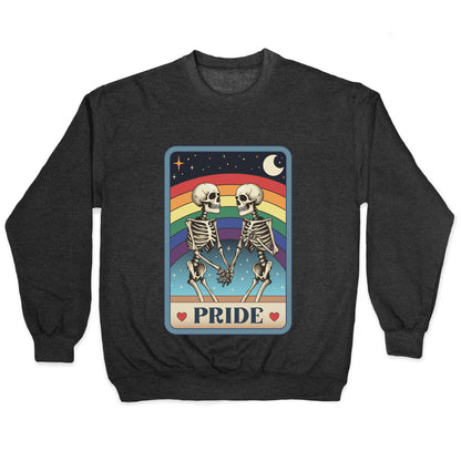 Rainbow Pride Tarot Card Crewneck Sweatshirt