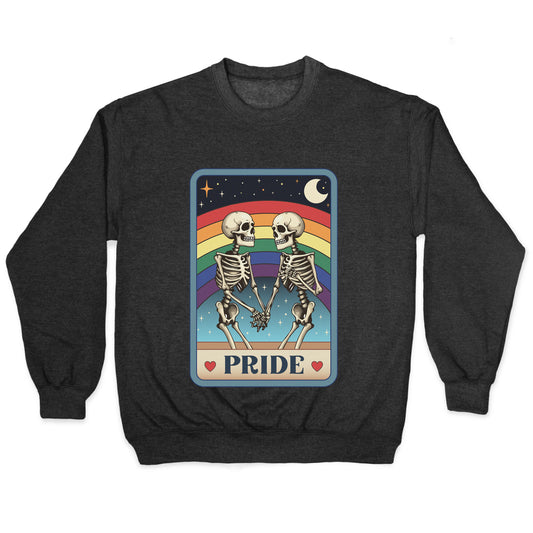 Rainbow Pride Tarot Card Crewneck Sweatshirt