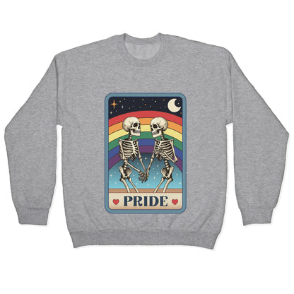 Rainbow Pride Tarot Card Crewneck Sweatshirt