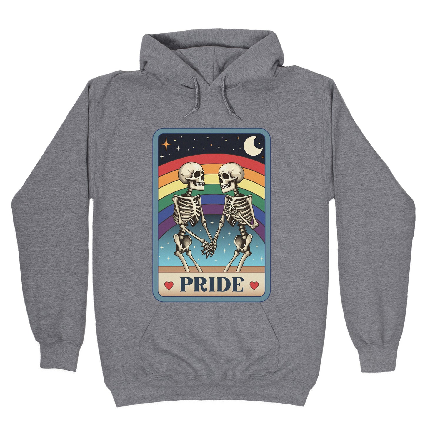 Rainbow Pride Tarot Card Hoodie