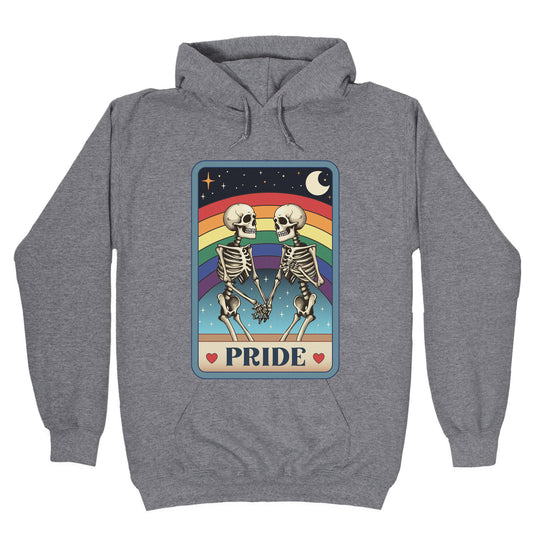 Rainbow Pride Tarot Card Hoodie