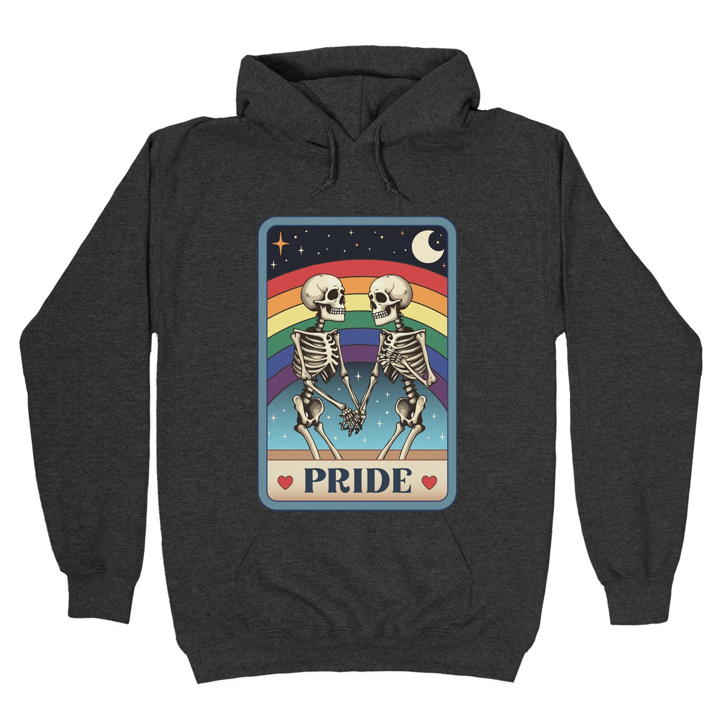 Rainbow Pride Tarot Card Hoodie