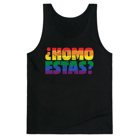 Homo Estas Tank Top